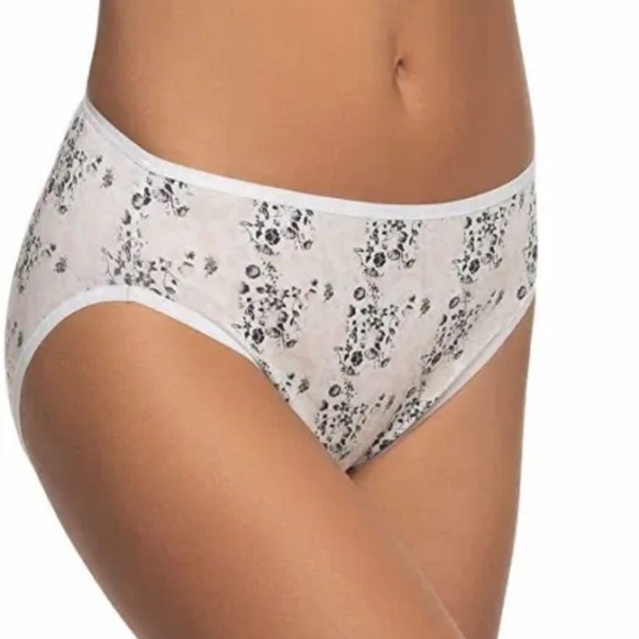 Felina Womens 8 Pack Hi-Cut Brief Cotton Modal Stretch Size M Multicolor - Picture 14 of 14